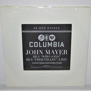 Who Says b/w Free Fallin' (Live) - John Mayer (Discos de Vinil)