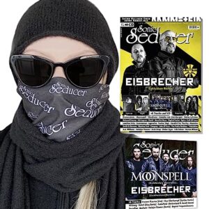 Sonic Seducer 03-2021 + Stilvolle Mund-Nasen-Abdeckung: Eisbrecher + exklusiver Remix auf CD + Moonspell + Evanescence + Front 242 + Blackmore's Night + Rammstein + Deine Lakaien + Empyrium + Agonoize (CDs)