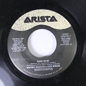 Count on Me / One Moment in Time - Whitney Houston And CeCe Winans (Discos de Vinil)