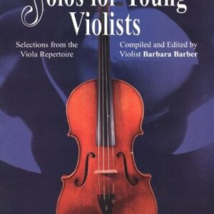 Solos for Young Violists, Vol 2: Selections from the Viola Repertoire (English Edition) - Barber, Barbara (CDs)
