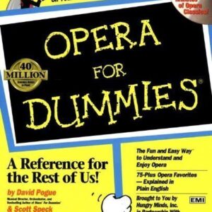 Opera for Dummies (Book and Audio CD) PAP/COM Edition by David Pogue, Scott Speck [1997] - David Pogue (CDs)