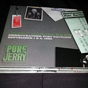 Pure Jerry: Merriweather Post Pavilion - September 1 & 2, 1989 (4 CD Set) - Jerry Garcia (CDs)