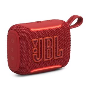 JBL Go 5 - Alto-falante ultraportátil à prova d'água e à prova de quedas com som lendário e iluminação de borda ambiente, emparelhamento estéreo instantâneo AirTouch ou vários alto-falantes (CDs)
