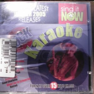 Sing It Now ROCK Hits Winter 2005 Karaoke CDG [Audio CD] Green Day, Simple Plan, Good Charlotte, Switchfoot, Busted, Franz Ferdinand, R.E.M., Jimmy Eat World, Velvet Revolver, Breaking Benjamin - Green Day, Simple Plan, Good Charlotte, Switchfoot, Busted, Franz Ferdinand, R.E.M., Jimmy Eat World,  Velvet Revolver, Breaking Benjamin (CDs)