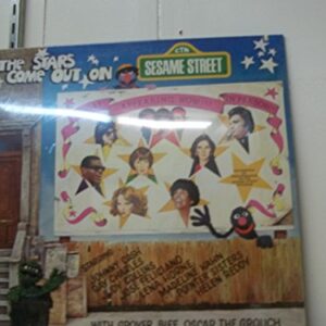 The Stars Come Out on Sesame Street (12" 33 rpm LP) - Johnny Cash, Ray Charles, Judy Collins, Jose Feliciano, Lena Horne, Madeline Kahn, Pointer Sisters, Helen Reddy, Grover, Biff, Oscare the Grouch, and Sesame Kids (Discos de Vinil)