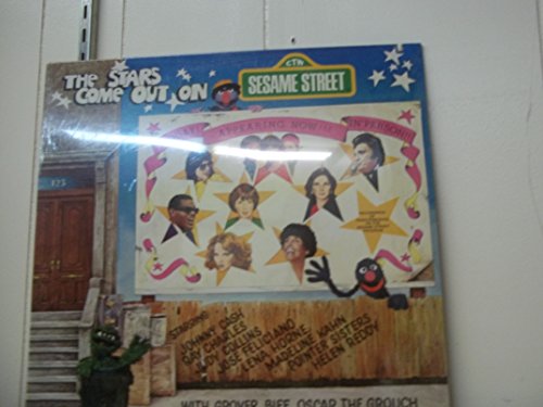 The Stars Come Out on Sesame Street (12" 33 rpm LP) - Johnny Cash, Ray Charles, Judy Collins, Jose Feliciano, Lena Horne, Madeline Kahn, Pointer Sisters, Helen Reddy, Grover, Biff, Oscare the Grouch, and Sesame Kids (Discos de Vinil)