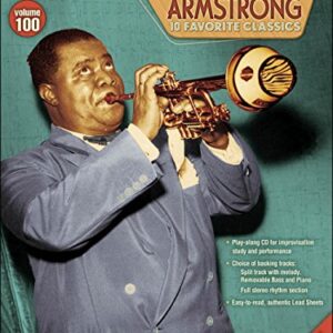 Louis Armstrong - Jazz Play-Along Volume 100 - Book and CD Package - Hal Leonard (CDs)
