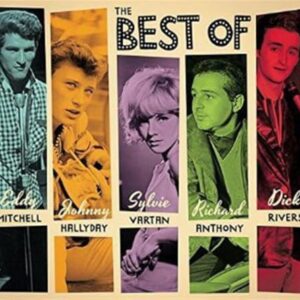 Cd The Best Of Eddy Mitchell, Johnny Hallyday, Sylvie Vartan, Richard Anthony, Dick Rivers (5 Cds) (CDs)