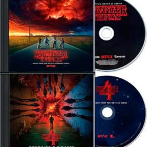 Strangers Things Soundtrack CD СD – Best of Seasons 1 & 4 Collection - Kate Bush, Metallica, Journey, Talking Heads, The Cramps (CDs)