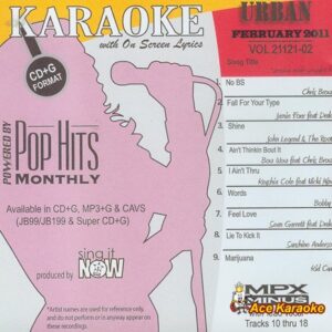 Pop Hits Monthly Urban Karaoke Music CDG - February 2011 - Chris Brown (CDs)