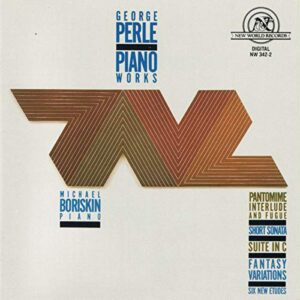 Piano Works - George Perle (CDs)