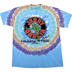 Liquid Blue Jerry Jgb 1990 Garcia Band Hawaiian Tour masculino, Tie Dye, G (CDs)