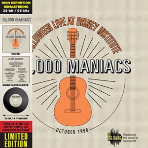 HALLOWEEN LIVE at DISNEY INSTITUTE - 10,000 Maniacs (CDs)