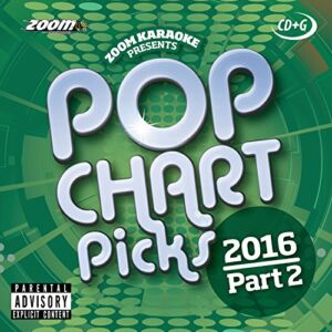 Zoom Karaoke CD+G - Pop Chart Picks 2016 - Part 2 [Card Wallet] - Zoom Karaoke (CDs)