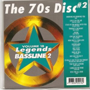 LEGENDS Bassline Vol.18 Karaoke CDG The 70's Disk Vol.2 OLDIES and DISCO - John Paul Young, Abba, Steelers Wheel, Rod Stewart, Dolly Parton, Neil Diamond, Bee Gees, David Cassidy, Donna Summer, Anita Ward, Stretch, Dan England/j Ford Coley, James Taylor, Elton John, Exile, (CDs)