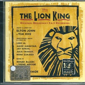 Lion King on Brodway - Elton John (CDs)
