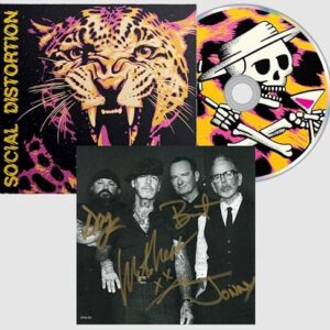 Social Distortion Born To Kill Signed CD Insert - Social Distortion (CDs)