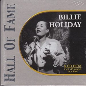 HALL OF FAME- BILLIE HOLIDAY (5 CD BOX SET + 40 PAGE BOOKLET) - Billie Holiday (CDs)