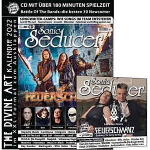 Sonic Seducer 12/2021: + Feuerschwanz exkl. Remix + "The Divine Art Kalender 2022" + Lacrimosa (exkl. Remix) + Depeche Mode + ASP + Lord Of The Lost + ... + Epica + Hämatom + CD mit 3 St. Spielzeit (CDs)