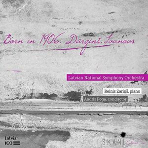 Born In 1906 Darzi?S - LATVIAN NATIONAL PO & POGA (CDs)