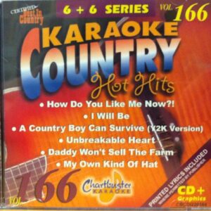 Chartbuster Karaoke Country Hot Hits Vol. 166 - Toby Keith (CDs)
