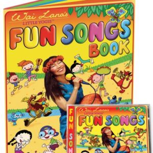 Wai Lana 's Little Yogis: Livro de CD e letra de músicas divertidas - Various (CDs)