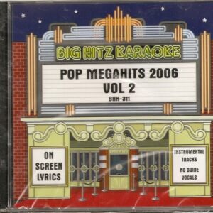 Big Hitz Pop MegaHits 2006 Vol 2 Karaoke CDG BHK-311 Male and Female Hits (CDs)