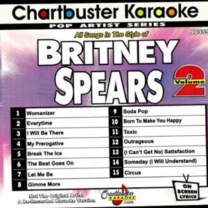 Chartbuster Karaoke Britney Spears Vol. 2 - Britney Spears (CDs)