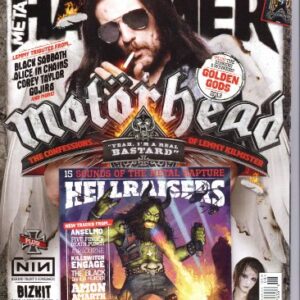 Metal HAMMER - LEMMY COVER - FREE CD & Poster. August 2013. - Various. (CDs)