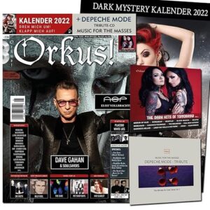 Orkus-Edition Winter - Nr. 1/2022 mit DEPECHE-MODE-Tribute-CD "MUSIC FOR THE MASSES"!: Plus 2. CD: "THE DARK HITS OF TOMORROW Vol. 2" + KALENDER "Dark ... THE CURE, PET SHOP BOYS, RAMMSTEIN u.v.m. - ORKUS (CDs)