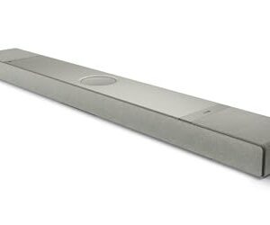 KEF XIO Dolby Atmos 5.1.2 Soundbar (cinza prata) (Equipamentos)
