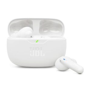 JBL, Fone de Ouvido Sem Fio, JBL, Bluetooth, Wave Beam 2, Intra Auricular, Sem Fio, Resistente À Água e Poeira - Branco (Equipamentos)