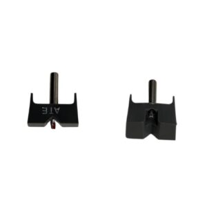 Substituição de agulha para toca-discos para Pickering DATE2 Stylus e compatível com cartuchos Pickering V-15 / ATE, com ponta de diamante elíptico nude, da My Needle Store, 23-DE (Equipamentos)