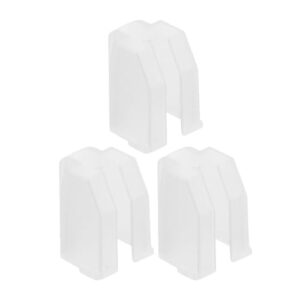 3 capas protetoras de caneta para toca-discos, protetores de agulha reutilizáveis com caneta de pedra vermelha compatível com toca-discos de vinil (Equipamentos)