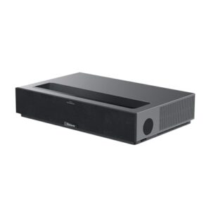 Formovie Theater, Projetor Ultra Curto 4K UHD Laser, ALPD 4.0 RGB+, 1800 ISO Lumens, Dolby Vision Atmos, Som Bowers & Wilkins, WiFi Bluetooth, Tela 80-150", 2x15W para Cinema em Casa (Equipamentos)