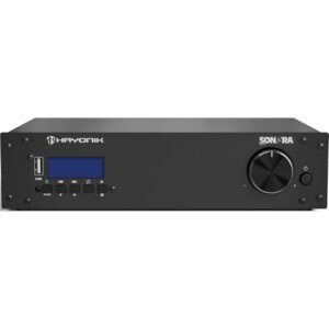 HAYONIK, Amplificador Receiver Classe AB, 60W RMS, Bluetooth 5.0, USB, Rádio FM, Entrada Óptica, Saída para Subwoofer - Sonora 600 (Equipamentos)