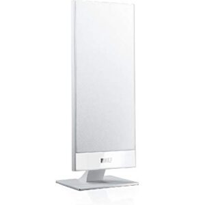 KEF Alto-falante satélite T101WH - Branco (par) puro branco/cetim (Equipamentos)