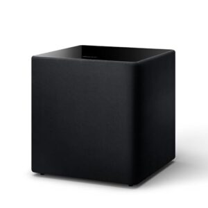 KEF Subwoofer Kube 15 MIE 38 cm alimentado por 300 watts (preto) (Equipamentos)
