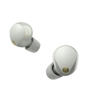 Sony WF-1000XM5 Fone de Ouvido | Dual-core | Noise-cancelling | Wireless | Prata (Equipamentos)