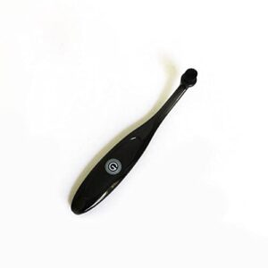 GrooveWasher SC1 Stylus Escova de limpeza para limpar a agulha do toca-discos LP – Alça antiestática de fácil aderência para remoção inofensiva e fácil de sujeira e poeira da caneta giratória, GW-SC1B (Equipamentos)