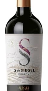 Vinho Chileno Tinto S de Siegel Reserva Carmenère 750ml (Vinhos)