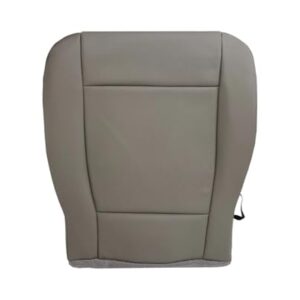 Auto Seat Replacement, Compatível com Ford F250 F350 F450 XL vinil caminhão de trabalho cinza 2017-2020 substituição (já instalado) (Discos de Vinil)