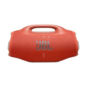 JBL, Caixa de Som, Boombox 4, Bluetooth, Som JBL Pro, AI Sound Boost, Graves Personalizáveis, Bateria de até 34h, IP68, Áudio Lossless – Laranja (Equipamentos)