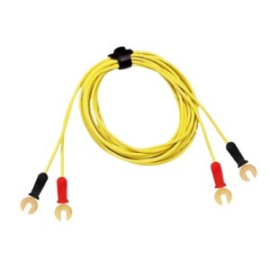 CDPMWVC Fio de aterramento para toca-discos, pacote com 2 unidades, anti-zumbido para técnicas, Audio-Technica, Pioneer (Equipamentos)