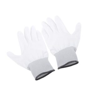 AYNEFY Luvas de Reparo de PC 1 par de Luvas Antiestáticas Antiderrapantes Palma e Dedos Revestidos de PU, Adequadas para PC, Reparo de Telefone, Montagem Eletrônica, Projeto de Montagem, Proteção (Equipamentos)