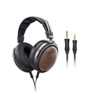FiiO Fone de ouvido FT1 32Ω grande dinâmico com bojos de madeira maciça (Equipamentos)