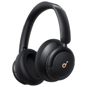 soundcore Q30 da Anker, Fone de Ouvido Bluetooth Sem Fio, ANC Híbrido Ativo, Headphone, Som de Alta Resolução, EQ Personalizável via App, 80h de Bateria, Conexão Multiponto, Ajuste Confortável, Preto (Equipamentos)