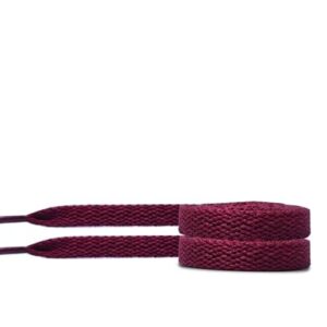 cadarço para sapato, tênis modelo chato 120cm (vinho) (Vinhos)