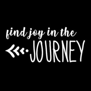 Find Joy in The Journey NOK Decalque Vinil Adesivo | Carros Caminhões Vans Paredes Laptop|Branco|5,5 x 3,25 polegadas|NOK 428 (Discos de Vinil)