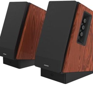 2x Suporte De Mesa Inclinado Compatível Com Edifier R1700bt (Equipamentos)